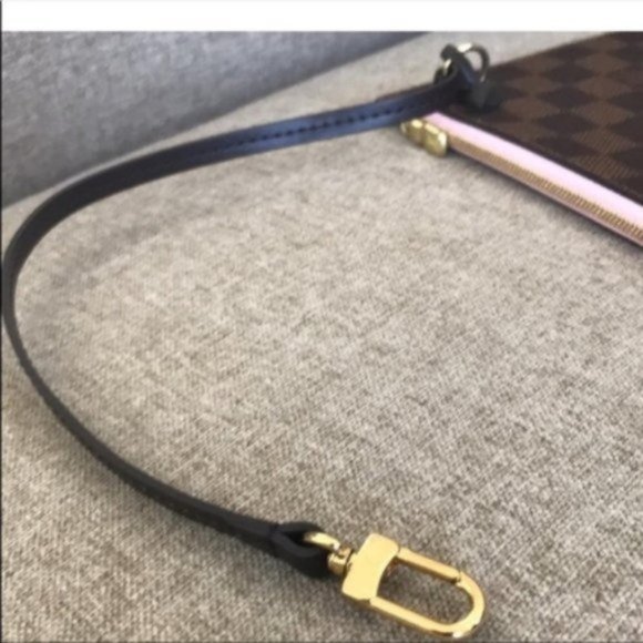 Auth NEW Louis Vuitton Neverfull MM damier pouch ballerina - Picture 4 of 7